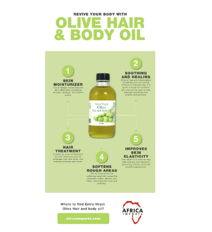 Olive Oil Hair & Body Oil