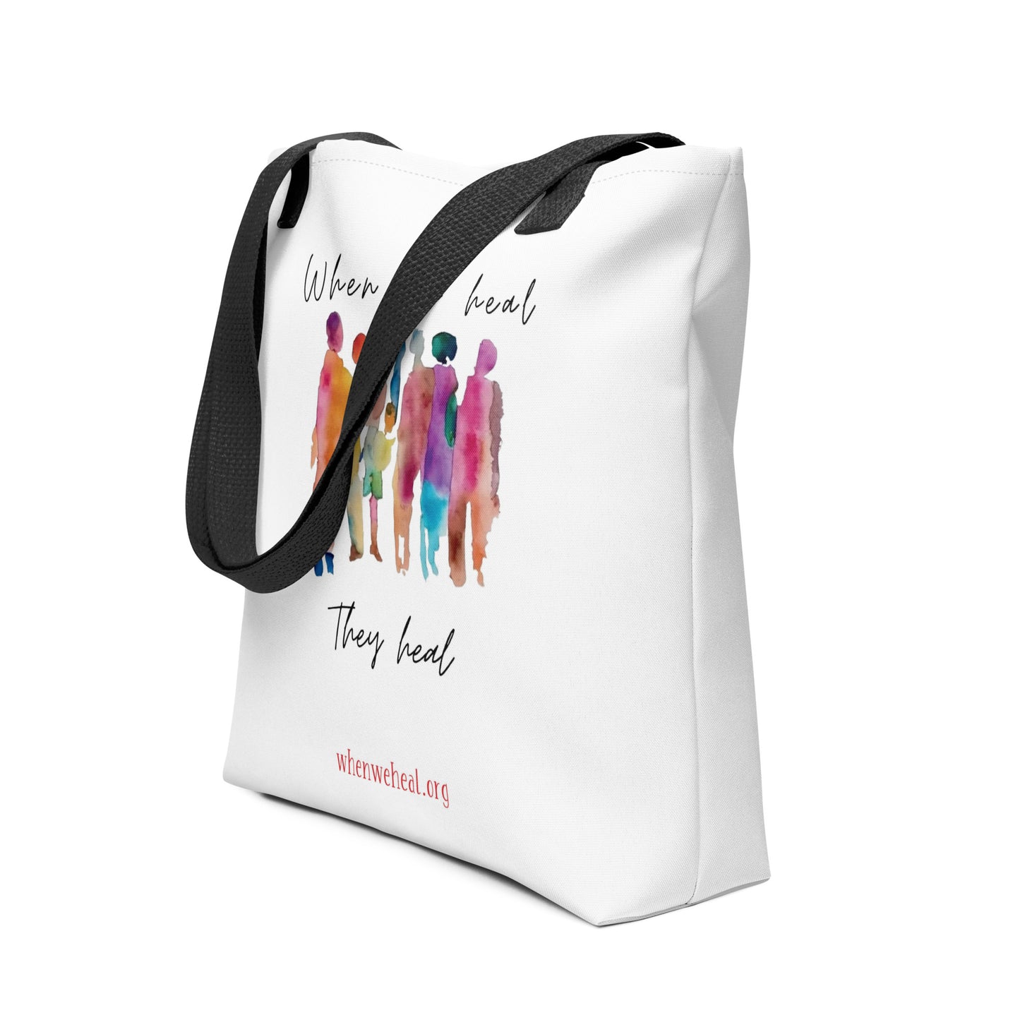 When We Heal Tote bag