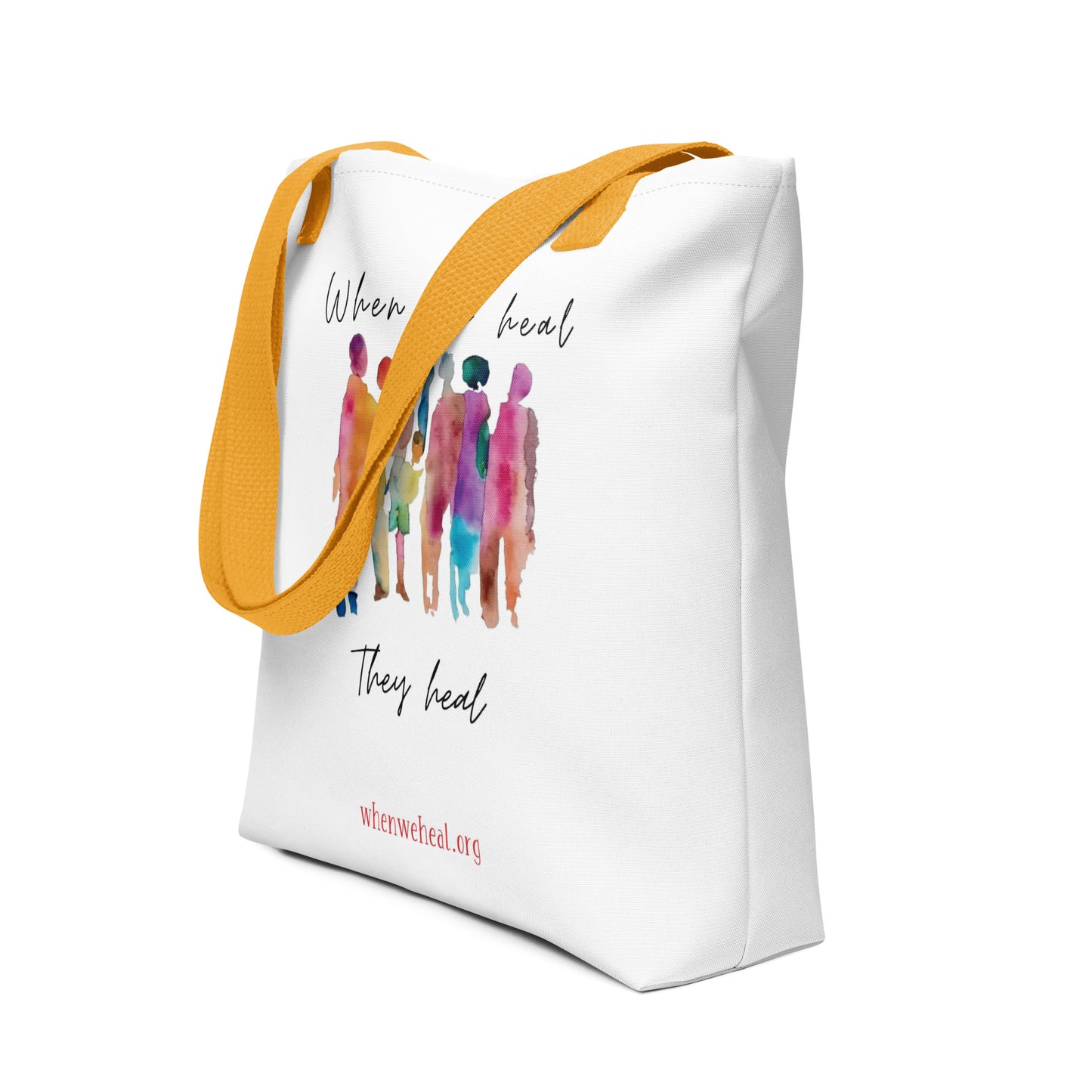 When We Heal Tote bag